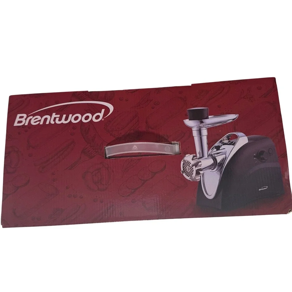 Brentwood MG-400BK Electric Meat Grinder & Sausage Stuffer 1200W Black